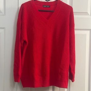 Red Oversized Sweater